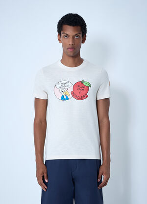 Moncler x Gilga Farm by Donald Glover Logo Motif T-Shirt White mgf0162003