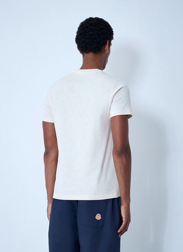 Logo Motif T-Shirt Moncler x Gilga Farm by Donald Glover Logo Motif T-Shirt White mgf0162003