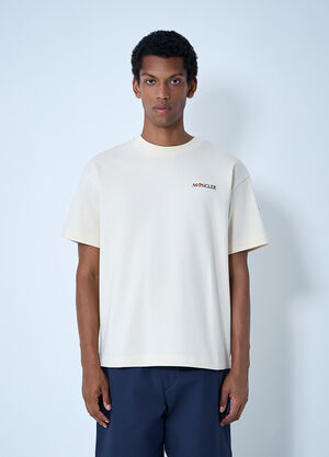 Moncler x Gilga Farm by Donald Glover Logo Motif T-Shirt White mgf0162004