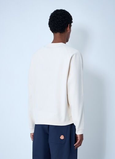 Logo Motif Sweatshirt Moncler x Gilga Farm by Donald Glover Logo Motif Sweatshirt White mgf0162006