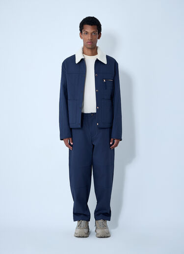 면 개버딘 팬츠 Moncler x Gilga Farm by Donald Glover 면 개버딘 팬츠 네이비 mgf0162007