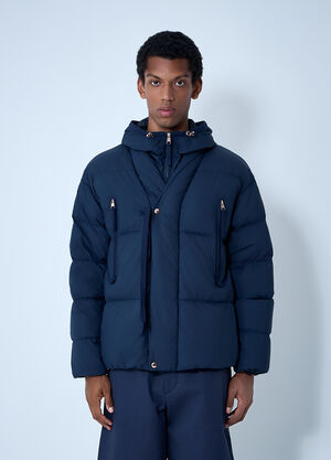 Moncler x Gilga Farm by Donald Glover Tango Short Down Jacket Navy mgf0162010