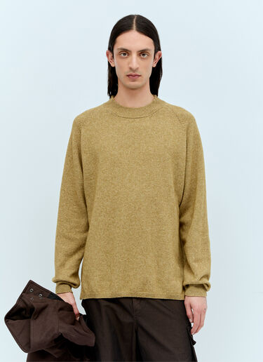 Crewneck Sweater MHL by Margaret Howell Crewneck Sweater Khaki mhl0156002