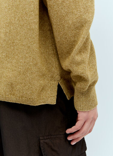 Crewneck Sweater MHL by Margaret Howell Crewneck Sweater Khaki mhl0156002