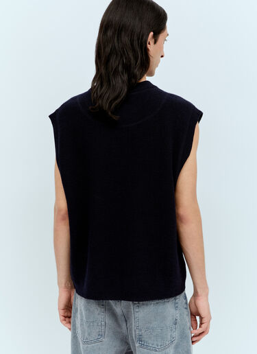 MHL by Margaret Howell 크루넥 슬립오버 베스트 네이비 mhl0156003