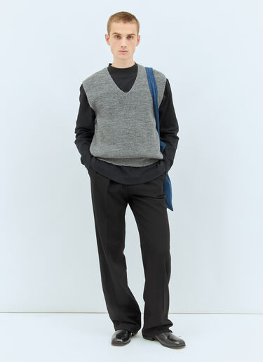 Yoke Seam Sweatshirt MHL by Margaret Howell Yoke Seam Sweatshirt Black mhl0158006