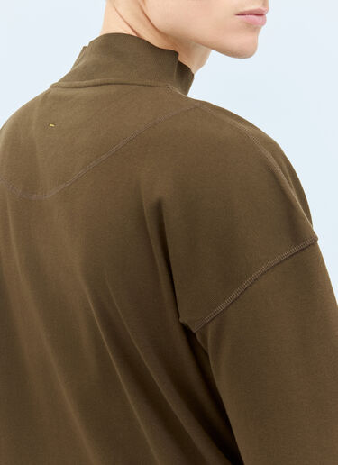 MHL by Margaret Howell 모크넥 서멀 맨투맨 그린 mhl0158007