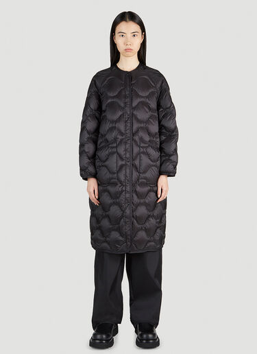 4 Moncler Hyke Nadelhornis Long Coat Black mhy0251004