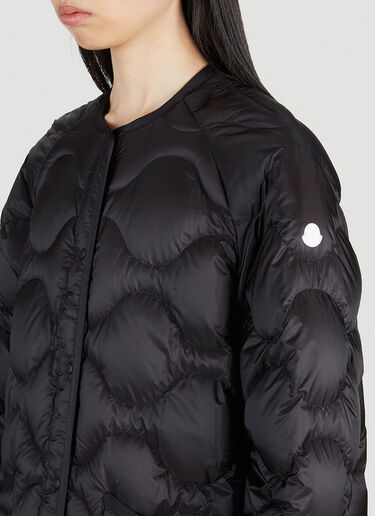 4 Moncler Hyke Nadelhornis Long Coat Black mhy0251004