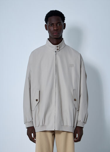 Miu Miu Panama Blouson Jacket Beige miu0161002