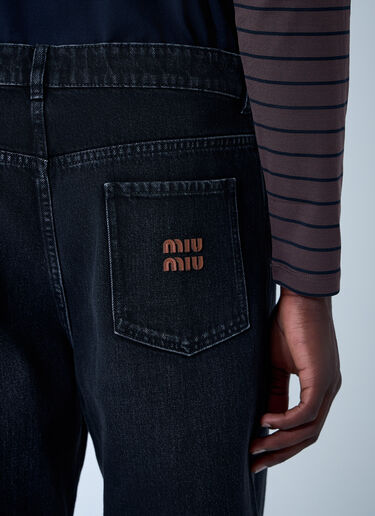 Five-Pocket Jeans Miu Miu Five-Pocket Jeans Black miu0162015