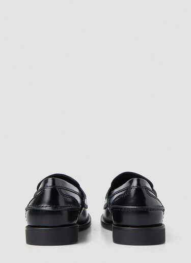 Moccasino Spazzolato Loafers Miu Miu Moccasino Spazzolato Loafers Black miu0248049