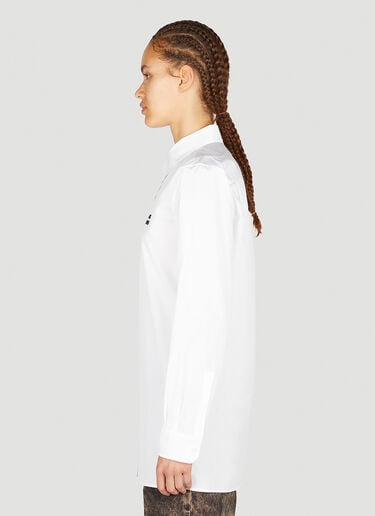 Classic Button Down Shirt Miu Miu Classic Button Down Shirt White miu0252014