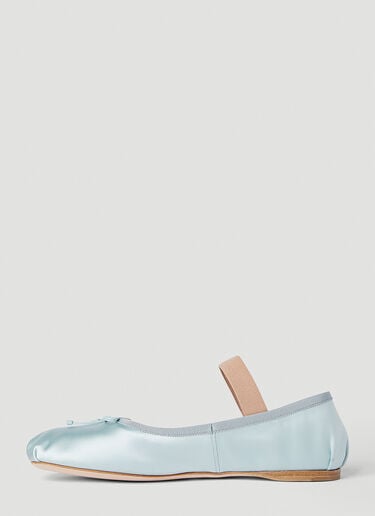 Ballerina Flats Miu Miu Ballerina Flats Blue miu0252028