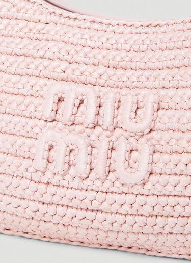 Crochet Shoulder Bag Miu Miu Crochet Shoulder Bag Pink miu0252044