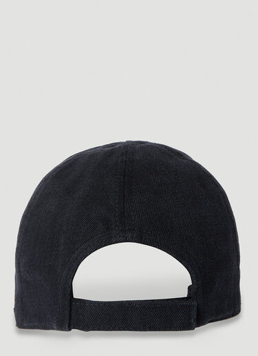 Logo Embroidery Baseball Cap Miu Miu Logo Embroidery Baseball Cap Black miu0252050