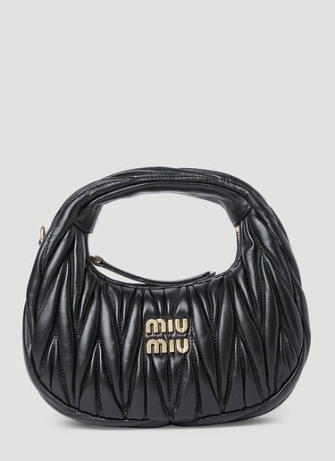 Miu Miu 迷你 Wander Hobo 手提包 黑色 miu0254059