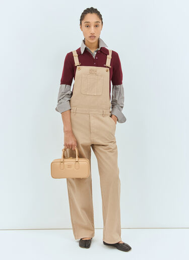 Arcadie 皮革手提包 Miu Miu Arcadie 皮革手提包 米色 miu0258053
