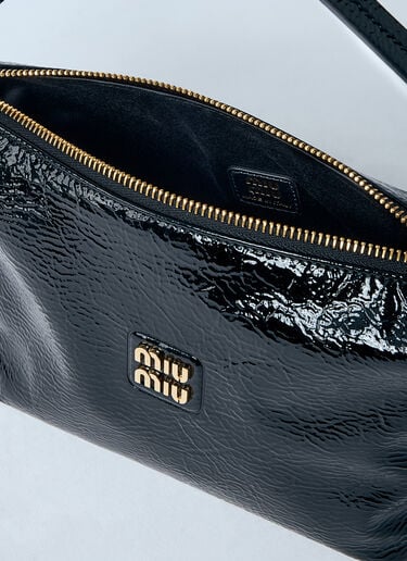 パテント・ナップラック・ショルダーバッグ ブラック Miu Miu パテント・ナップラック・ショルダーバッグ ブラック ブラック miu0259043