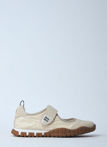 타이어 스니커즈 Miu Miu 타이어 스니커즈 화이트 miu0260017