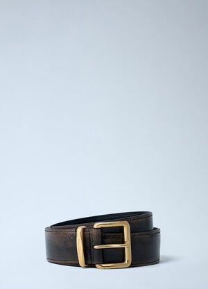 Miu Miu Leather Belt Brown miu0262004