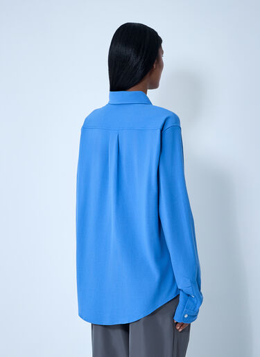 Logo Motif Shirt Miu Miu Logo Motif Shirt Purple miu0262103