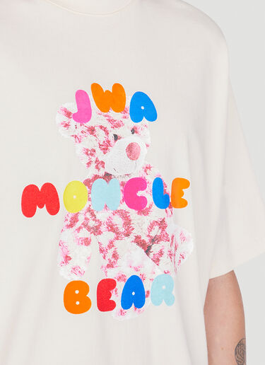 Graphic Print T-Shirt 1 Moncler JW Anderson Graphic Print T-Shirt Cream mjw0352001