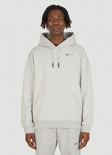 Logo Print Hooded Sweatshirt MCQ Logo Print Hooded Sweatshirt Grey mkq0149013