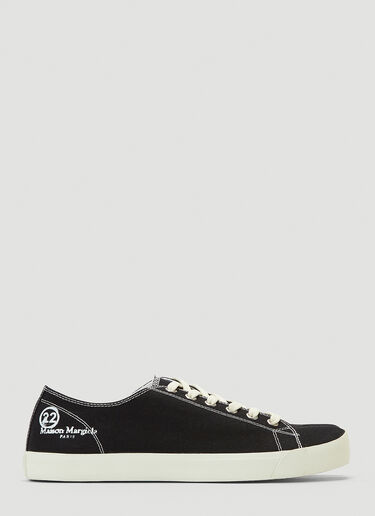 Maison Margiela Canvas Tabi Sneakers Black mla0139023