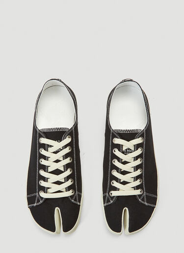 Maison Margiela Canvas Tabi Sneakers Black mla0139023