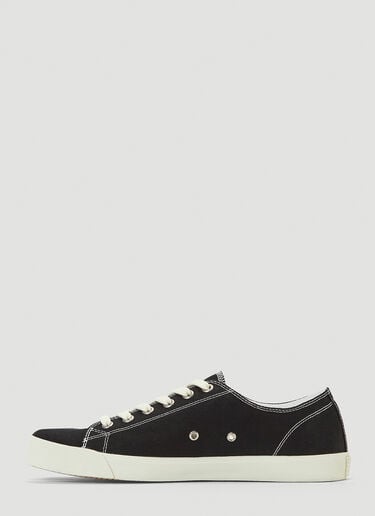 Maison Margiela Canvas Tabi Sneakers Black mla0139023