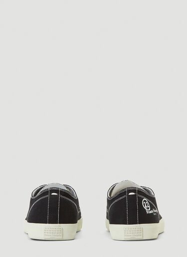 Maison Margiela Canvas Tabi Sneakers Black mla0139023
