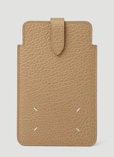 标志性针脚手机袋 Maison Margiela 标志性针脚手机袋 棕色 mla0151057