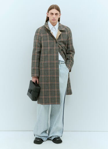 Reversible Décortiqué Coat Maison Margiela Reversible Décortiqué Coat Beige mla0153006