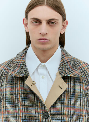 Reversible Décortiqué Coat Maison Margiela Reversible Décortiqué Coat Beige mla0153006