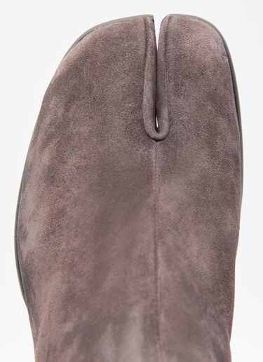 Tabi Suede Ankle Boots Maison Margiela Tabi Suede Ankle Boots Brown mla0155020