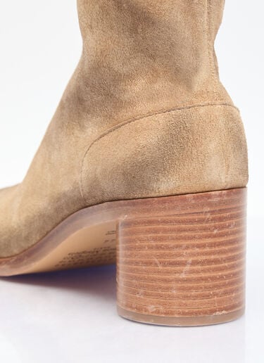 Tabi Ankle Boots Maison Margiela Tabi Ankle Boots Beige mla0155021