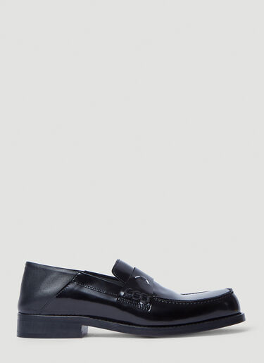 Leather Loafers Maison Margiela Leather Loafers Black mla0241045