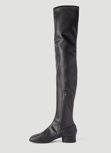 Tabi Thigh-High Boots Maison Margiela Tabi Thigh-High Boots Black mla0243069