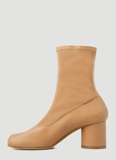 Tabi Ankle Boots Maison Margiela Tabi Ankle Boots Beige mla0246064