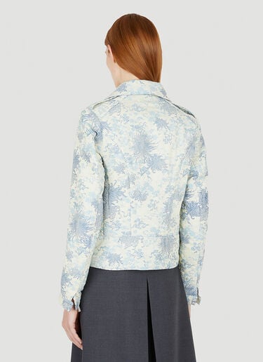 플로럴 자카드 재킷 Maison Margiela 플로럴 자카드 재킷 라이트 블루 mla0247003
