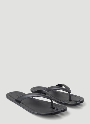 Tabi Toe Flip Flop Sandals Maison Margiela Tabi Toe Flip Flop Sandals Black mla0248031