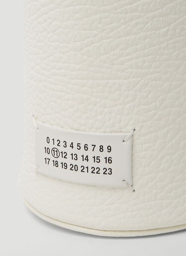 5AC Mini Bucket Shoulder Bag Maison Margiela 5AC Mini Bucket Shoulder Bag White mla0249004