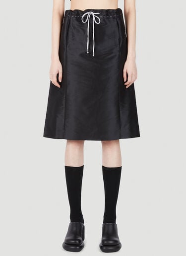 Drawstring Skirt Maison Margiela Drawstring Skirt Black mla0251018
