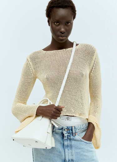 5AC 클래식 핸드백 Maison Margiela 5AC 클래식 핸드백 화이트 mla0251050