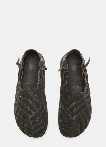 MALIBU SANDALS Weaved Shoes Black mlb0132005