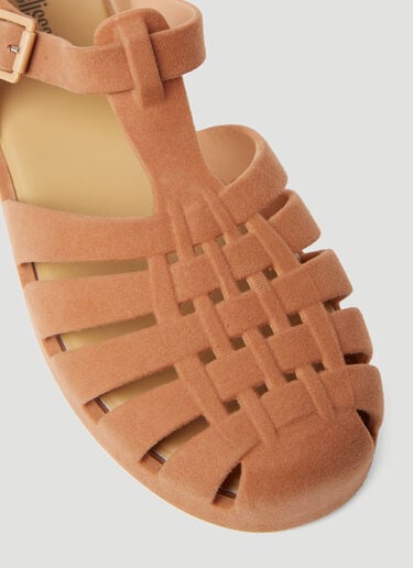 Possession Velvet Sandals Melissa Possession Velvet Sandals Camel mls0254004