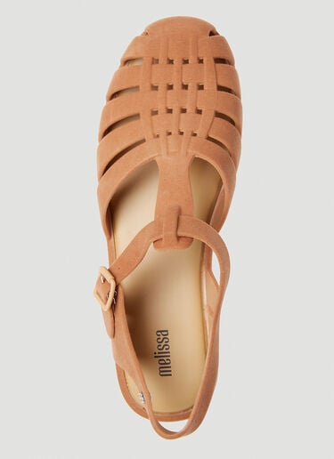 Possession Velvet Sandals Melissa Possession Velvet Sandals Camel mls0254004