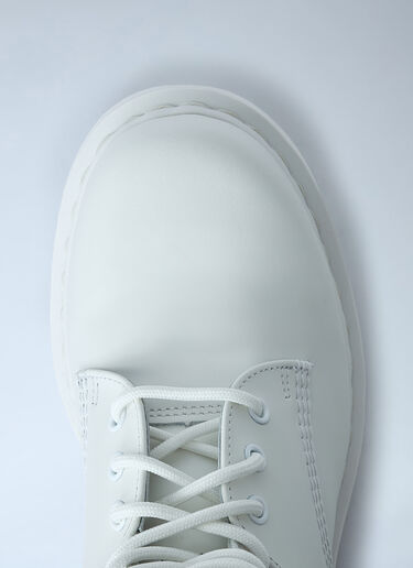 MM6 Maison Margiela x Dr. Martens 1460 Leather Boots White mmd0261001