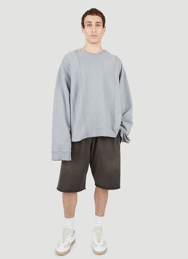 Band 运动衫 MM6 Maison Margiela Band 运动衫 灰色 mmm0151009